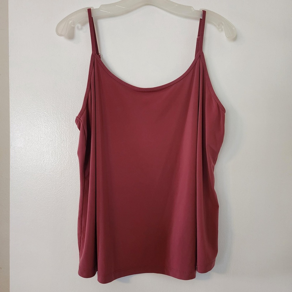 3X Red Spaghetti Strap Tank by Lane Bryant, Size 22/24